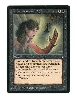 Transmutation - Magic the Gathering - MTG - Legends