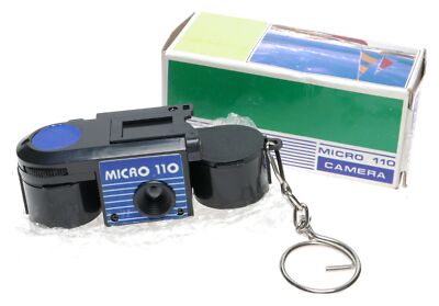 Micro-110 Cartrige Film Keychain Novelty Camera in Original Box | eBay