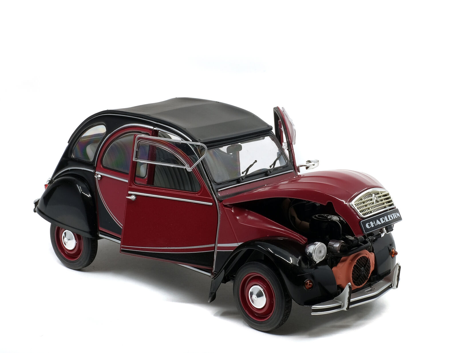 Citroen 2CV 2 CV Charleston Ente red black diecast modelcar 26 ...