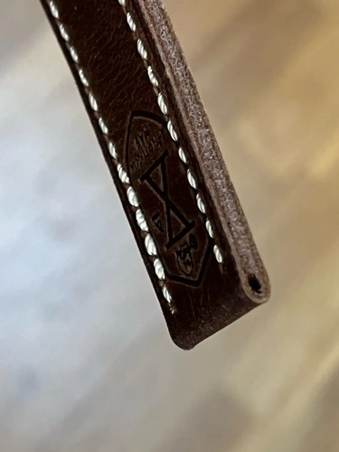 Cinturino orologio in pelle di mucca fatto a mano 20 mm-26 mm per Panerai PAM111 441 cinturino vintage - Foto 11 di 28