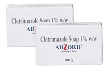 Abzorb Antifungal Absorb Soap - Effective Fungal Protection - 100g (Pack of 2)