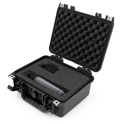 CASEMATIX 11'' Waterproof Microphone Case for XLR, USB & Condenser Mics