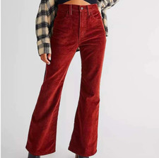 Levi  s 70  s High Rise Flare Corduroy Women  s Jeans Pants Mahogany Size 25W x 30L