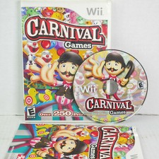 Carnival Games - Nintendo Wii (Manual & Disc) Preowned But In Great Condition
