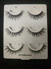Lilly Lashes Rule Breaker SELF-ADHESIVE  Natural Volume + Medium (3 Pairs) *NWOB