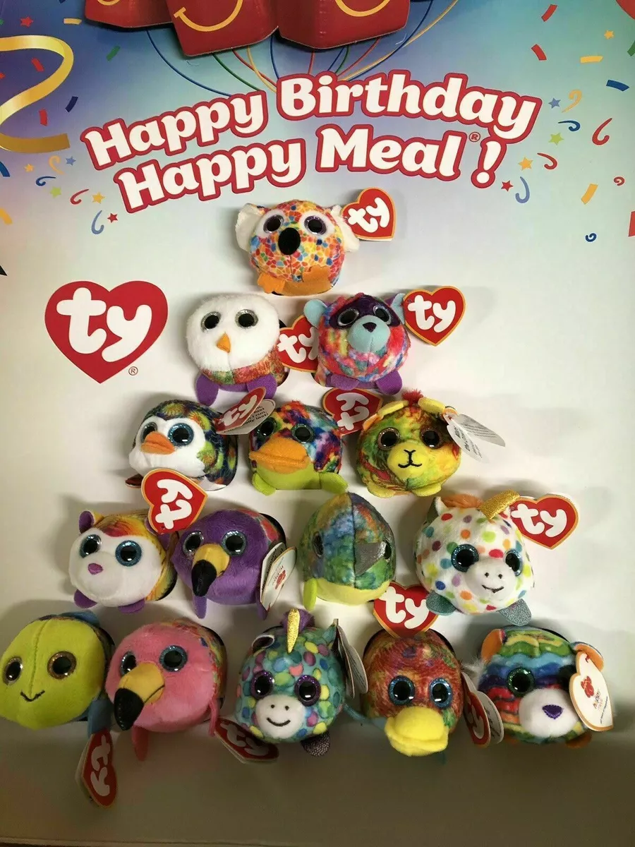 Mcdonalds ty beanie hotsell babies 2019 names