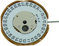Citizen/miyota 3 Hands Quartz Movement Gm10 Date 3 Watch Parts Citizen/miyota 3 Hands Quartz Movement Gm10 Date 3 Watch Parts
