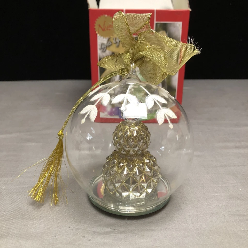 Lenox Bola Maravilla Navidad Muñeco de Nieve Adorno Vidrio No Probado * Vacaciones Foto 4 de 4