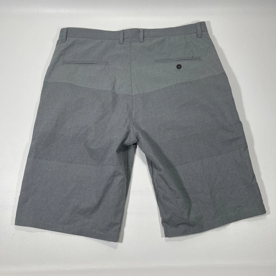 Pantalones Cortos Threads 4 Thought Hombre Talla 38 Tejido Gris Foto 2 de 4