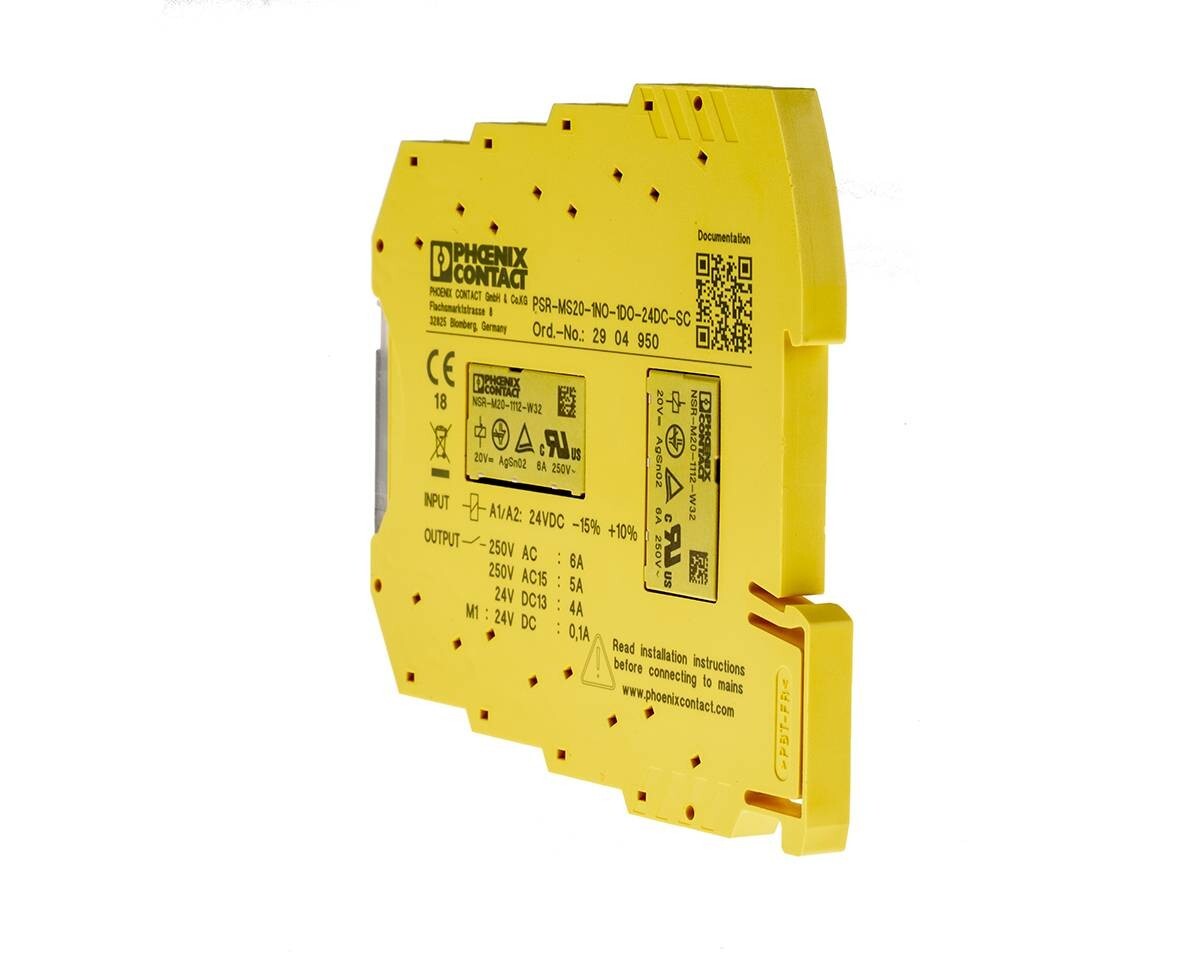 Relais de sécurité PSR-MS20-1NO-1DO-24DC-SC Phoenix Contact 2904950