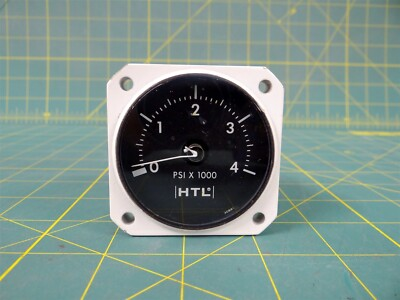 #ad Pacific Scientific Dial Indicating Pressure Gauge 18440901 0 4000 PSI $299.00