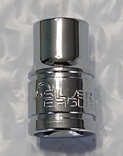 MATCO TOOLS "SILVER EAGLE" B10M6SE, 3/8" DRIVE, 10MM. SOCKET, SHALLOW, 6 POINT.