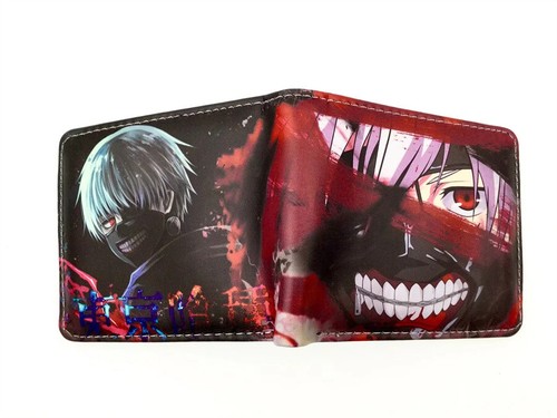 Tokyo Ghoul Kaneki Cartoon wallet Purse ID Credit Card Holder Leather Bag wallet - 第 4/20 張圖片