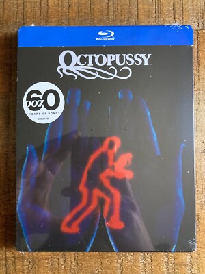 Octopussy [James Bond] w. Steelbook (Blu-ray, 1983, EU Import, Region Free) NEW