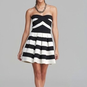 bcbg striped dress