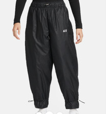 Nike Sportswear Icon Clash Women's Pants DQ7038-010 Size M Black Loose Fit