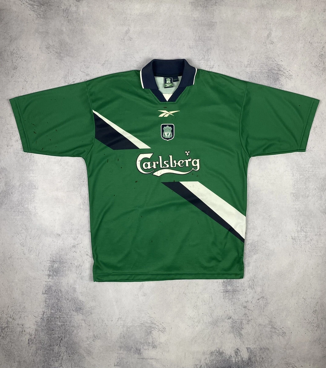 Reebok Liverpool Green International Club Soccer Fan Apparel and