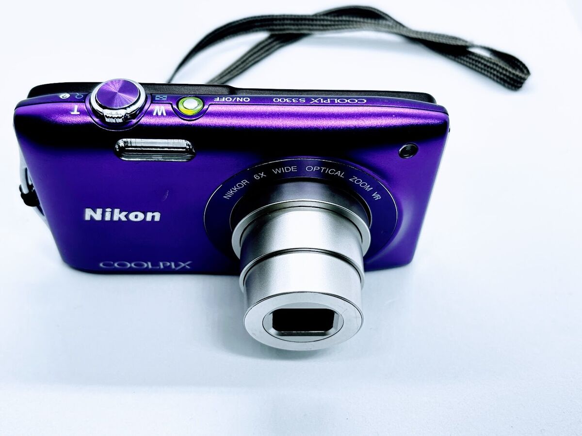 Excellent+++++】Nikon COOLPIX S3300 Compact Digital Purple Excellent+++++】Nikon COOLPIX S3300 Compact Digital Purple