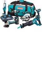 Makita DLX6044PT 18V Li-Ion Piece Cordless Kit with Twin Charger