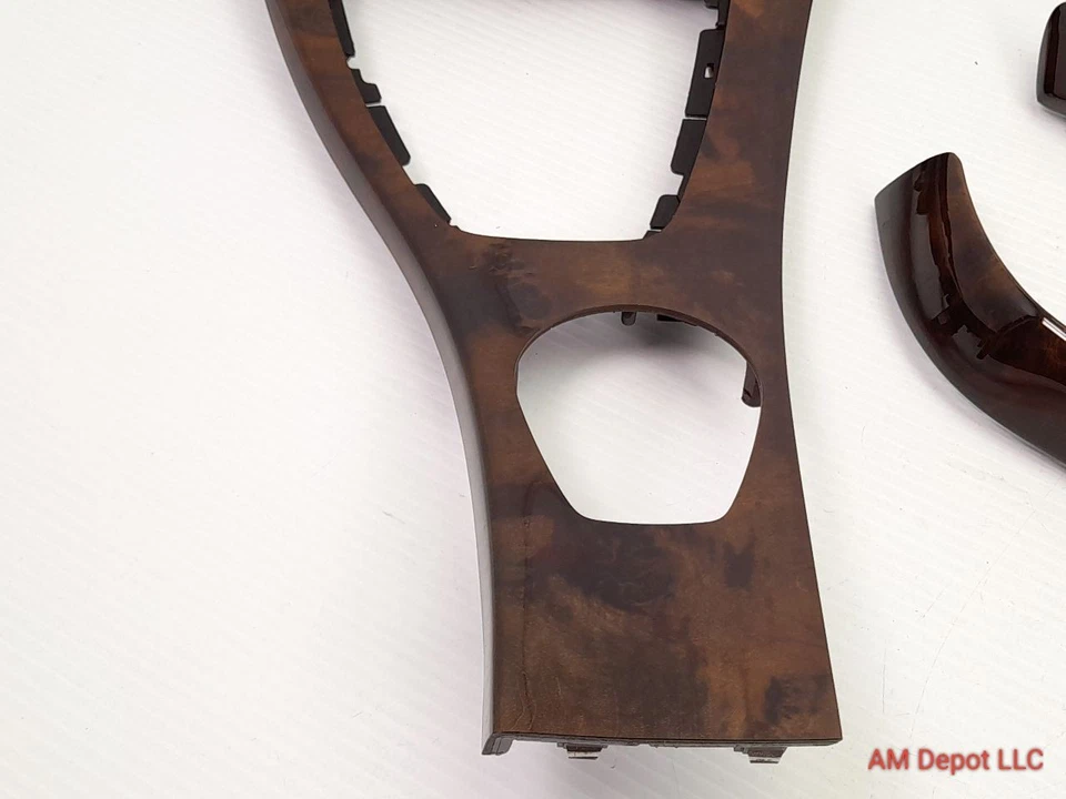 Комплект деревянной отделки салона седана 2007 BMW 335i 335xi 328xi 328i E90 ореховый навигатор - Изображение 3 из 4