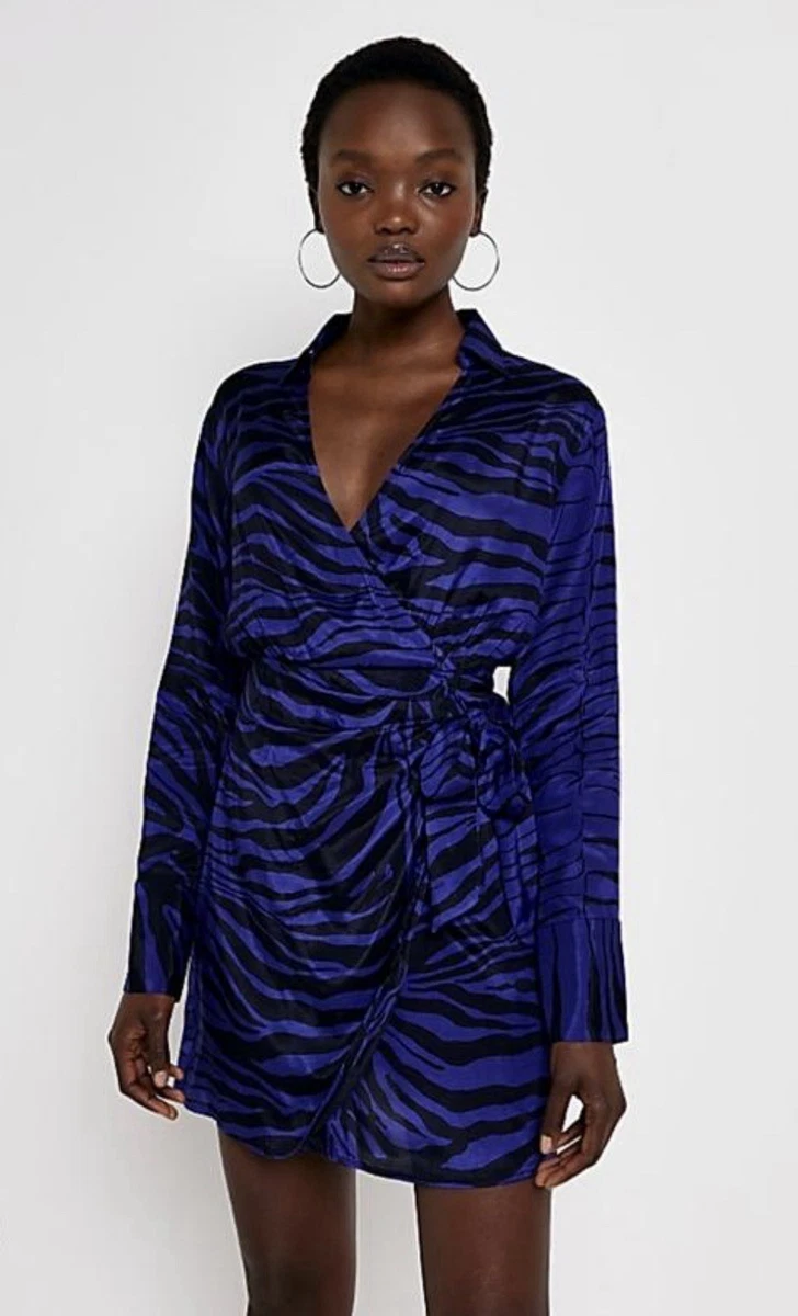 River Island V-Neck Animal Print Dresses for Women for sale | eBay UK