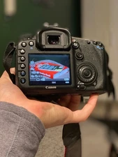 Canon EOS 7D 18.0MP Digital SLR Camera -canon lens ef 50mm. efs18-135mm. + other