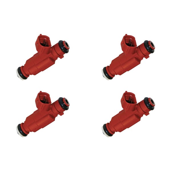 4X Bosch Einspritzventil Passend FüR Nissan Almera Primera 1.5 1.6 1.8-image