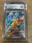 Pikachu Pokemon (2022) T. Chinese Scarlet & Violet Promos 001-SV-P  CGC 10