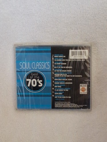 Soul Classics Best Of The 70's NEW Sealed - Picture 2 of 3