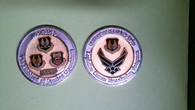 CHALLENGE COIN US AIR FORCE LOGISTICS CAREER BROADENING PROGRAM MATERIAL COMMAND