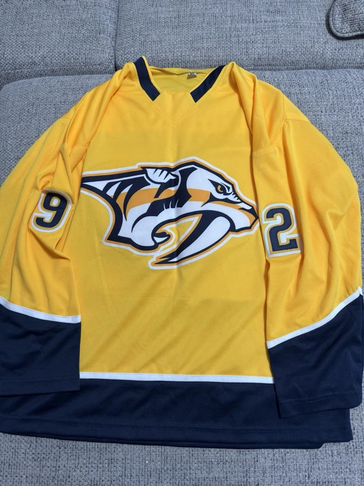 Ryan Johansen auto signed Custom Jersey -JSA Coa Sticker-Nashville Predators - Image 4 of 4