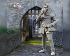 Male Commoner - 28mm/32mm - The Printing Goes Ever On - Dungeons and Dragons -