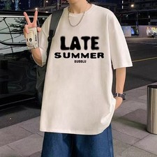 Mens Classic 100% Cotton Printed T-Shirt - WH...