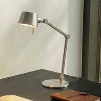 Lucande Tischlampe 'Silka' (Modern) In Alu Aus Metall (1 Flammig, E27) - Tischle