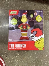 The Grinch Inflatable Airblown Christmas Mistletoe 4 feet tall LED New