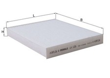 MAHLE Innenraumfilter LA 1226 Pollenfilter für KIA SOUL II (PS)