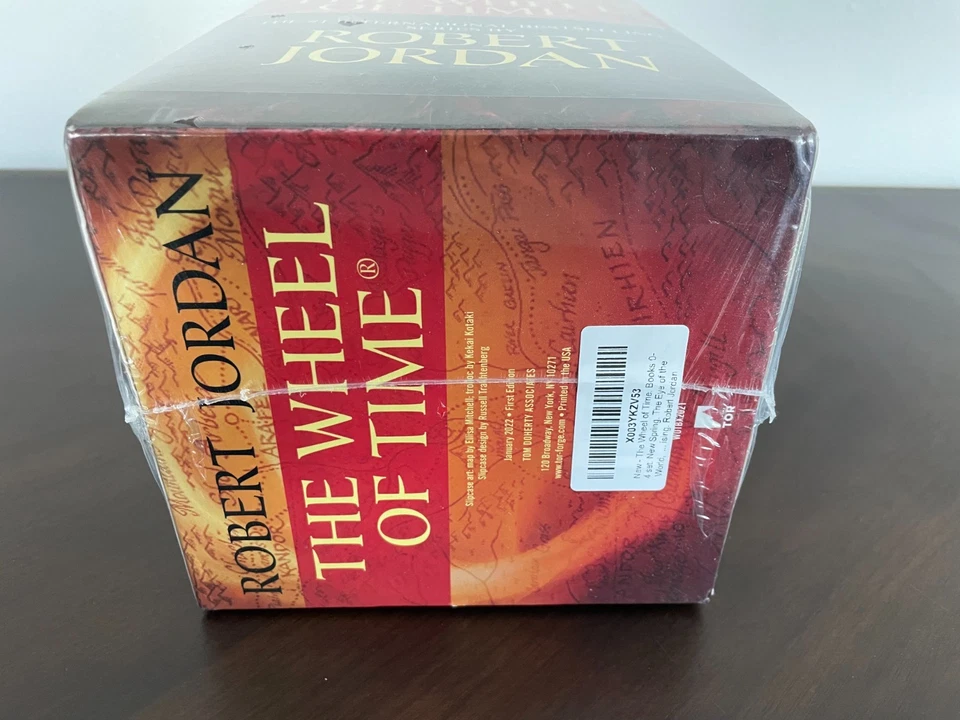 Robert Jordan The Wheel of Time 5-Book Boxed Set Fantasy Novels NEW Sealed - Image 2 of 4