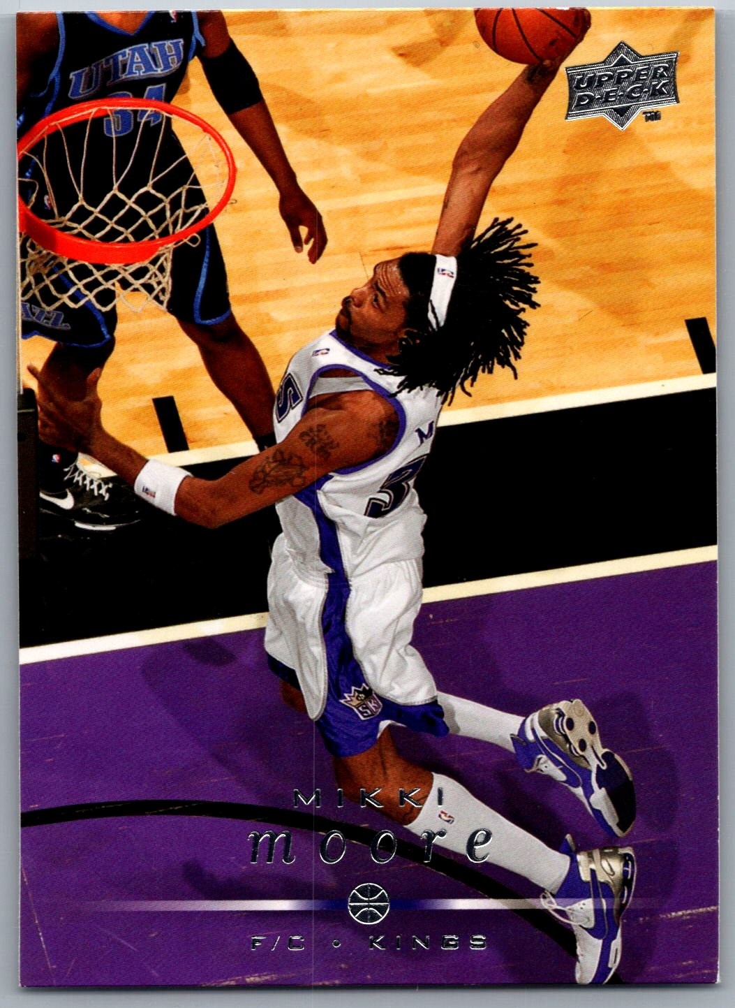2008-09 Upper Deck #165 Mikki Moore Sacramento Kings