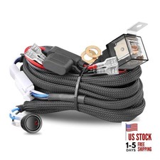 Wiring Harness 2 Lead, Nirider 12V 40A Rocker Switch Relay Fuse Nylon 2Lead