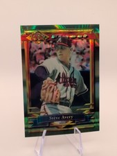 1994 Topps Finest Refractor #359 STEVE AVERY SP ATLANTA BRAVES