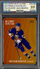 2025 Upper Deck Allure Matthew Schaefer RC #CF-MS Graded FCGS 10 GEM MINT