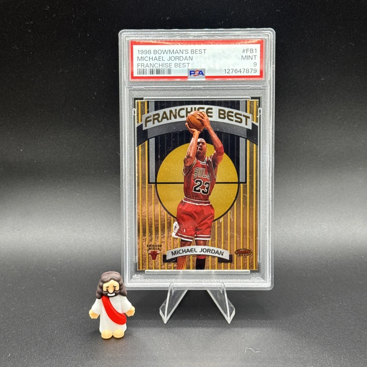 その他 PSA9 Bowman's Best Ref Michael Jordan Bowman Michael Jordan 9 Graded Basketball Sports Trading Cards