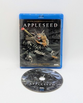 Appleseed (Blu-Ray Disc, 2004) Anime Movie Masamune Shirow Rare OOP Out of Print