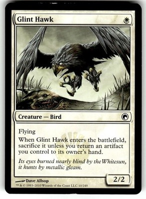Glint Hawk Scars of Mirrodin Regular MTG