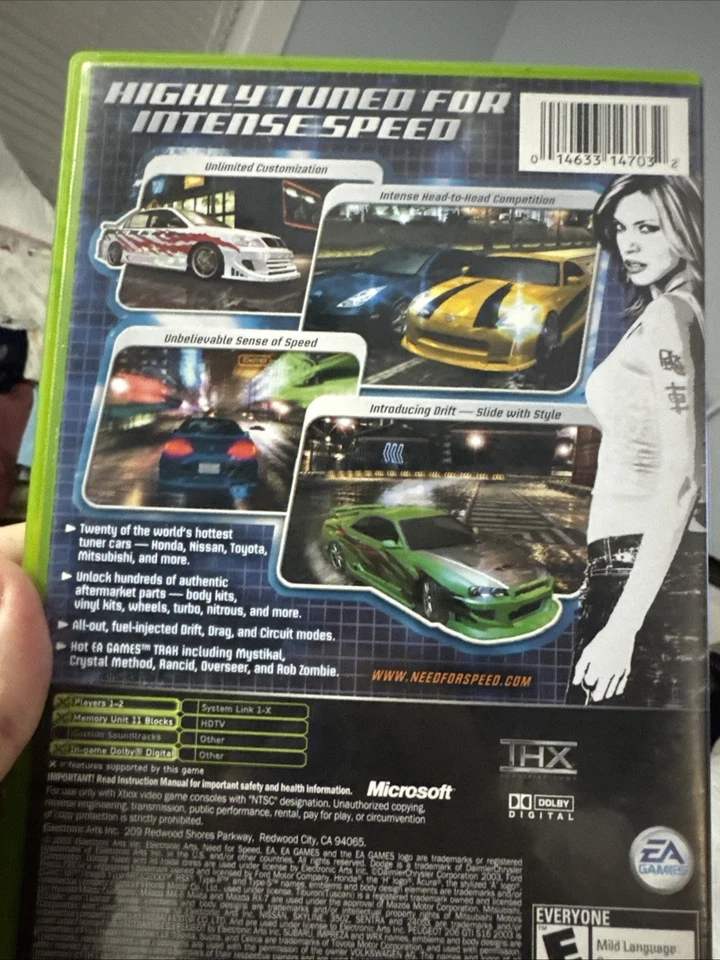 Need for Speed: Underground (Microsoft Xbox, 2003) Foto 2 de 4