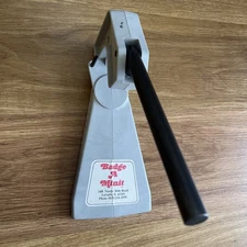 Vintage Badge-A-Minit Hand Press Button Maker