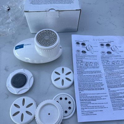 Avon Footworks Pedi Roller hart trocken Hornhaut Fuß Füße Haut Pediküre Werkzeug