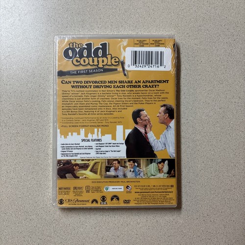 The Odd Couple: the First Season (DVD, 1970) Brand New And Sealed - Imagen 2 de 6