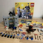Lot of 2 Vintage LEGO Castle Sets: 6074 Black Falcon's Fortress & 6039 Launcher