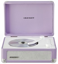 CR3505A-LN Cruiser Retro Portable CD Player with Stereo Bluetooth Speakers an...